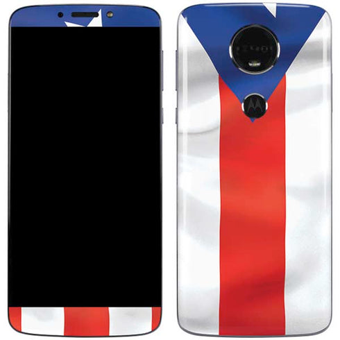 Puerto Rico Flag Moto E5 Plus Skin